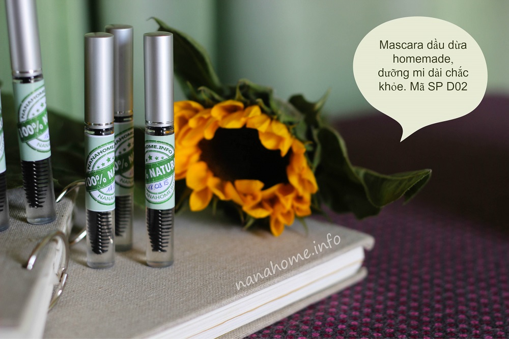 Mascara dầu dừa dưỡng mi